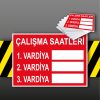 Çalışma Saatleri